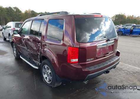 2011 Honda Pilot Touring from USA, damaged, VIN 5FNYF4H93BB022350